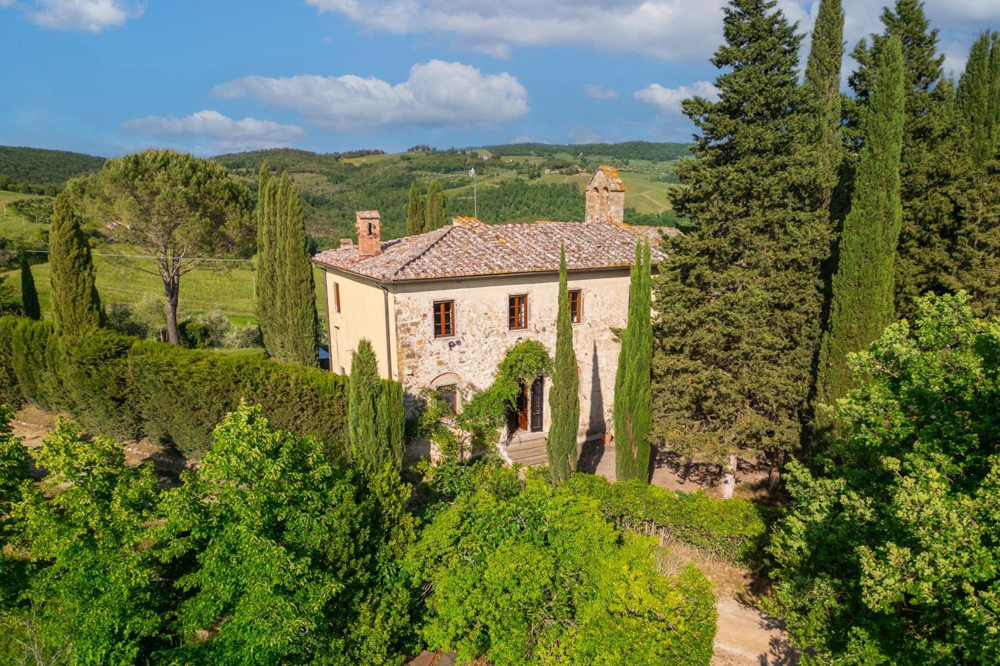 Villa Rignana - Chianti Cottage Greve in Chianti Esterno foto