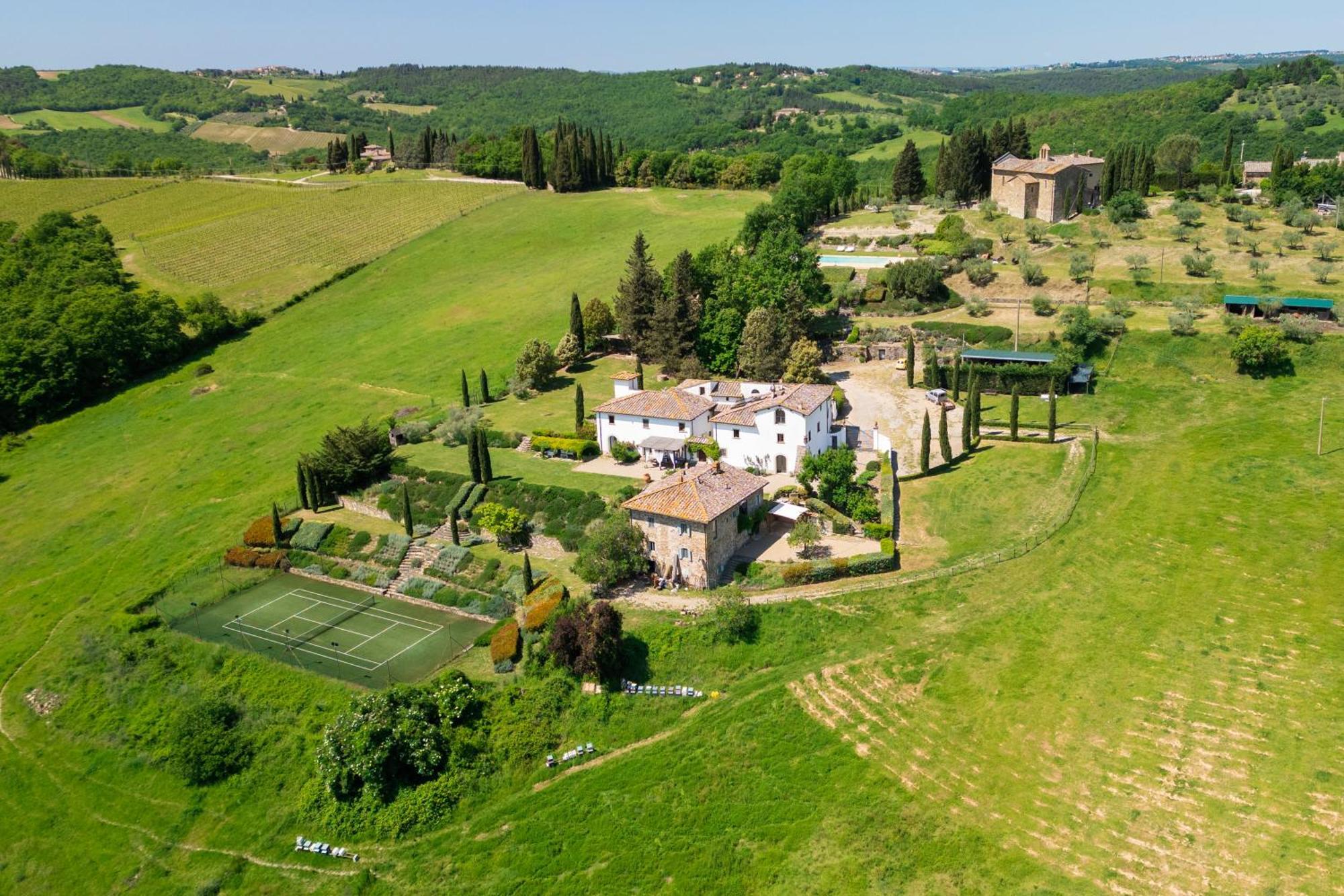 Villa Rignana - Chianti Cottage Greve in Chianti Esterno foto
